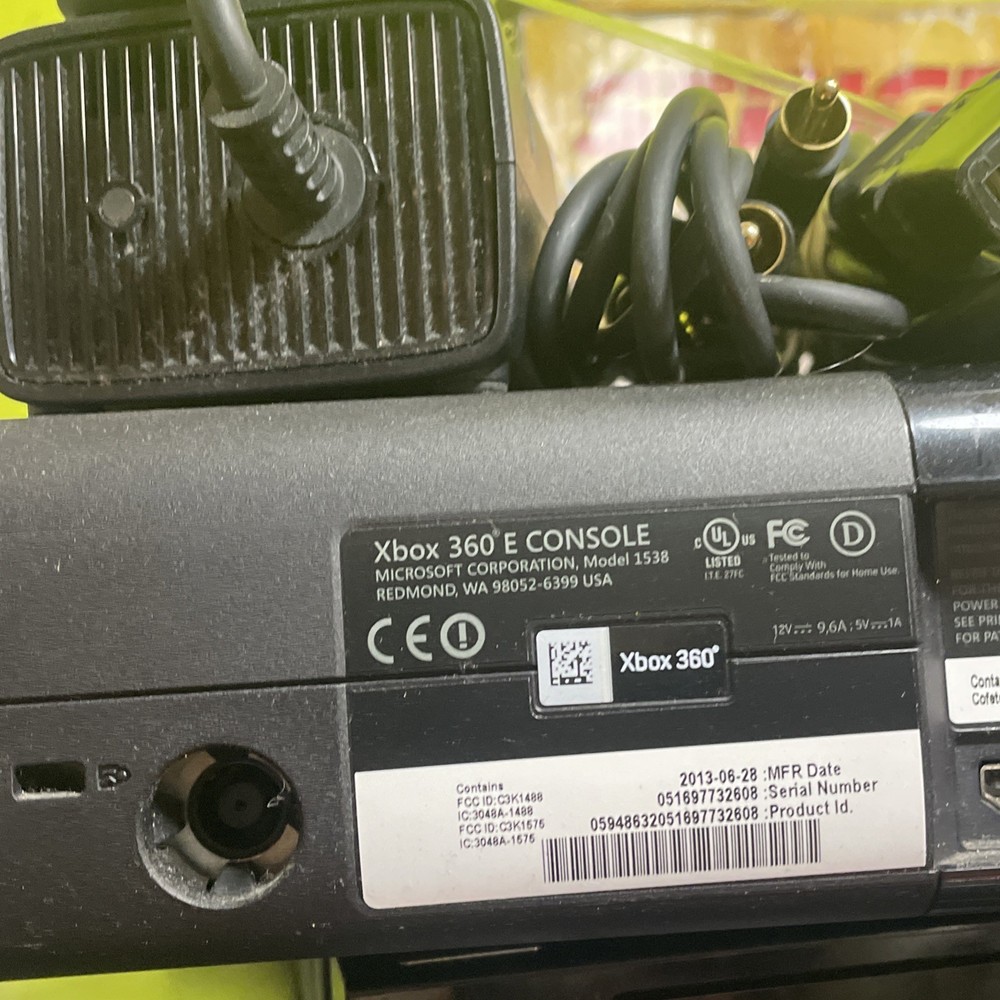 Xbox 360 Power Plug & Audio