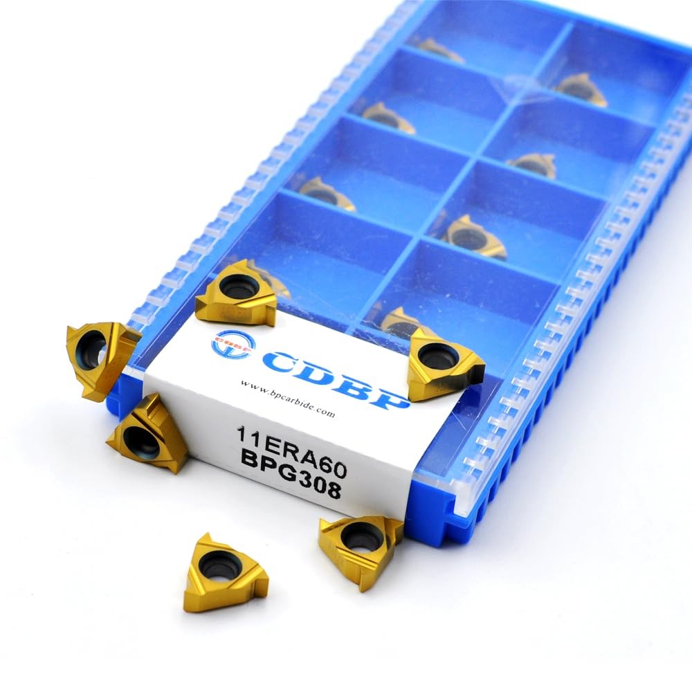 10 PCS 11ER A60 11IR Standard Laydown Threading Insert External 60 Degree