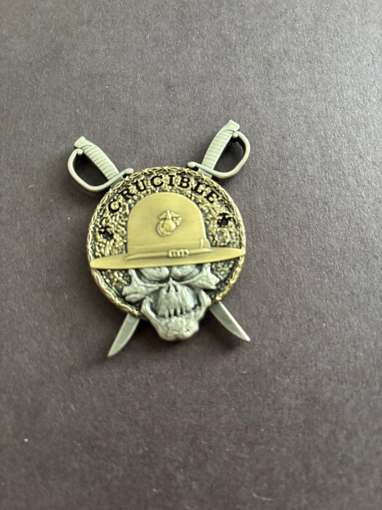 WE MAKE MARINES "CRUCIBLE" COIN