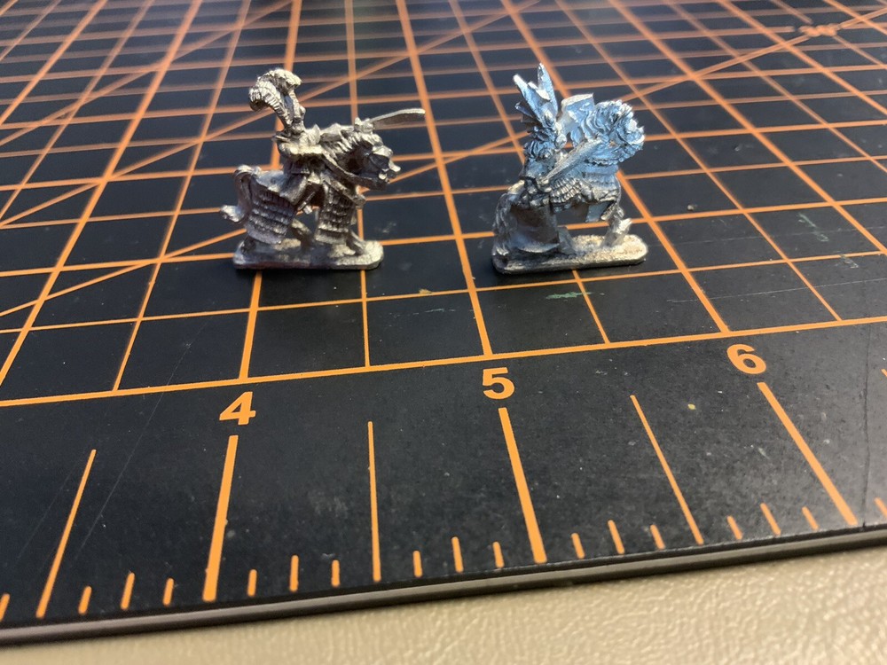 Games Workshop Warmaster High Elf Reaver Knights. Extra Models. One base only.