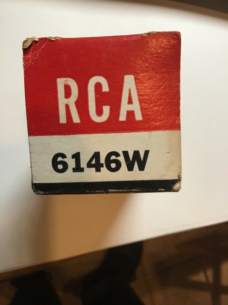 RCA 6146W Vacuum Tube Tested Very Strong. In Original Box Date Code 70-22
