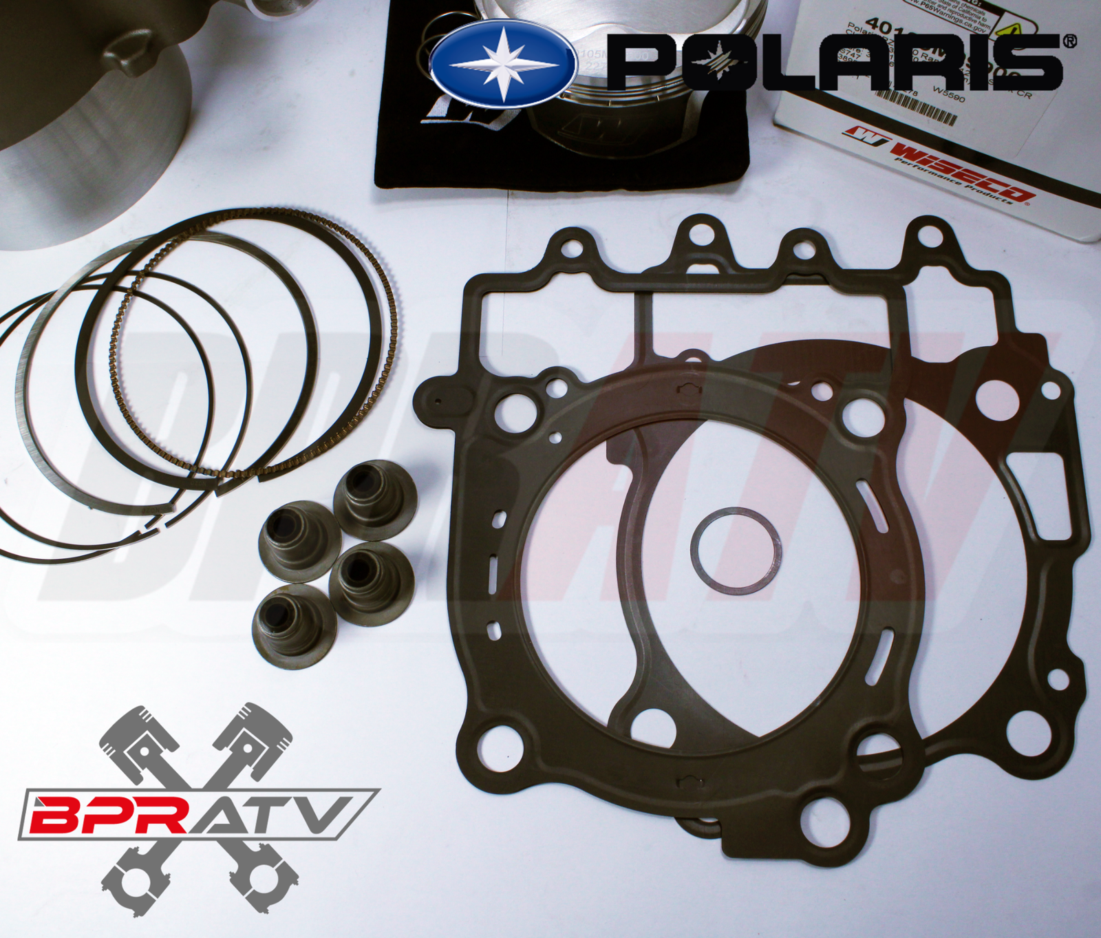 14-24 Polaris Sportsman 570 Wiseco Piston Cylinder Gasket Top End Rebuild Kit