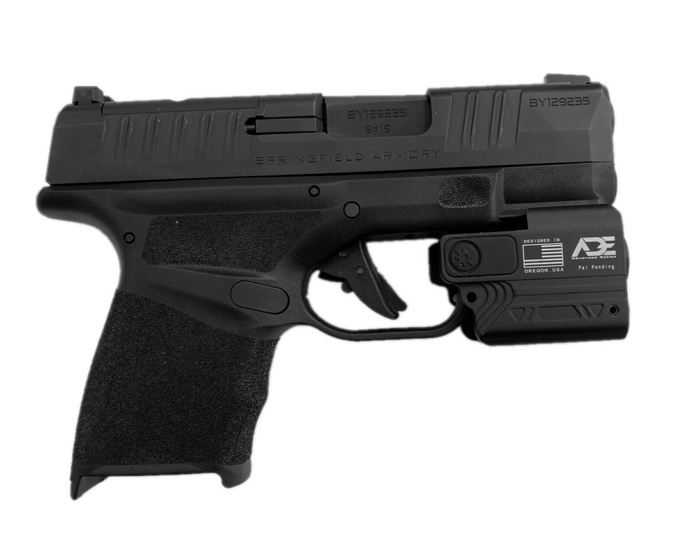 HG54 PLUS Green Laser+Flashlight Sight for Springfield HELLCAT COMPACT Pistol