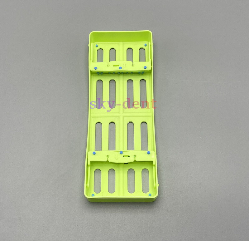Dental Surgical Sterilization Cassette Rack Box For 5 Instruments Assorted Color