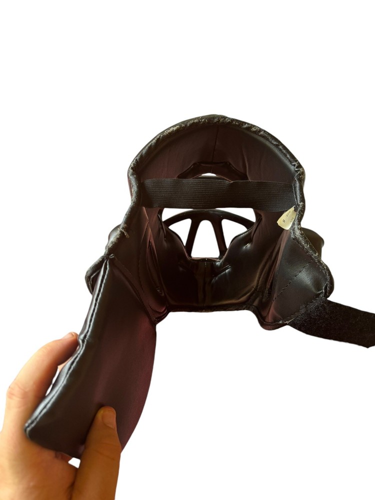 Pro Force Mixed Martial Arts Mask/Headgear w/Hook & Loop Backstrap Size: Small