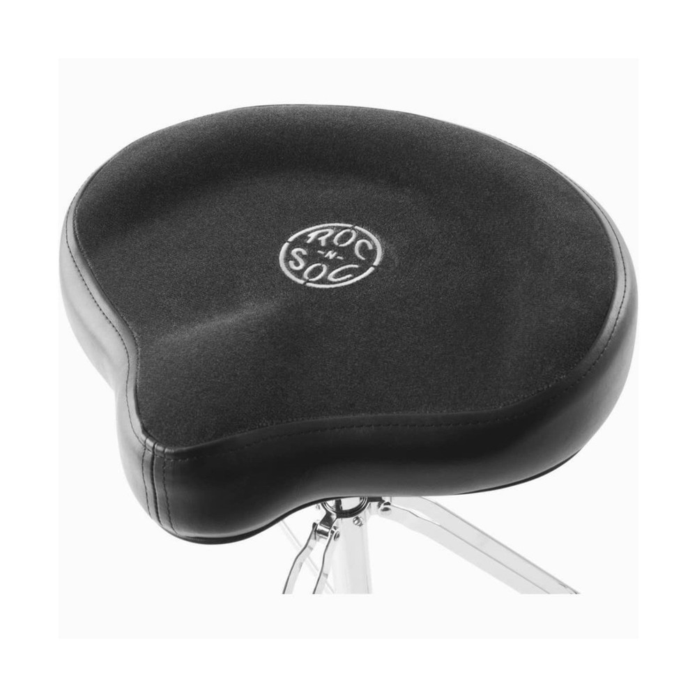 ROC-N-SOC Original Saddle Drum Throne Black