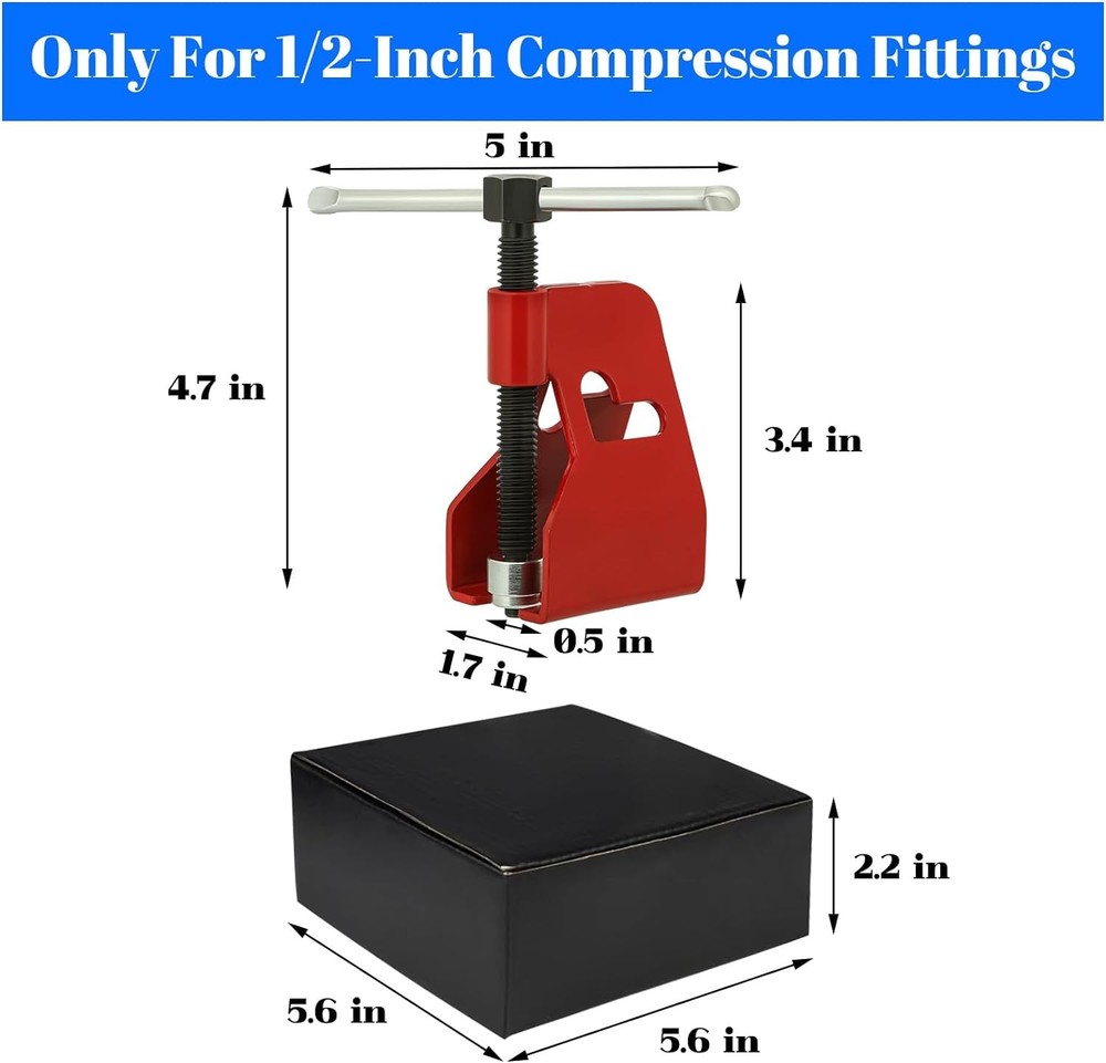 Compression Sleeve Puller Tool Remove Ferrule & Nut OF Pipe,Ferrule Puller...