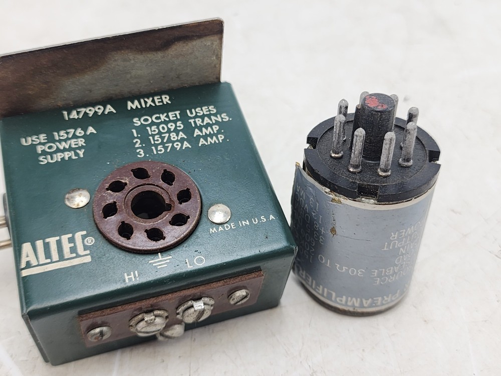 Vintage Altec 14799A Mixer Module 1578A Transistor Preamplifier #5