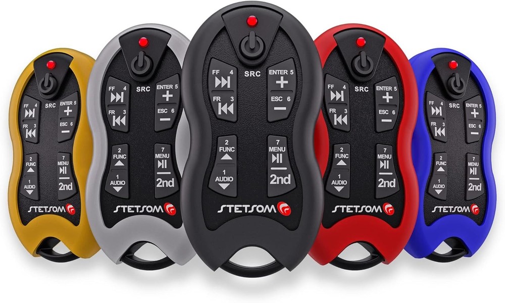 Stetsom SX2 - Universal Remote Control, Infrared, Long Range (1640 ft), White