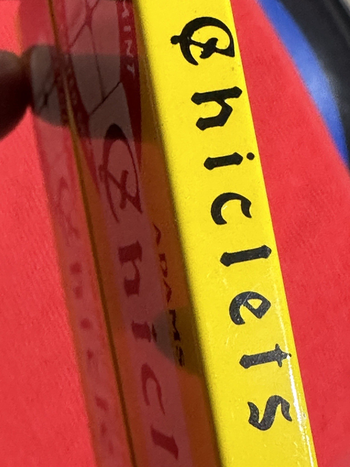 NOS 1960’s Chiclets Chewing Gum Metal Sign Store Display Rack Advertising 60’s