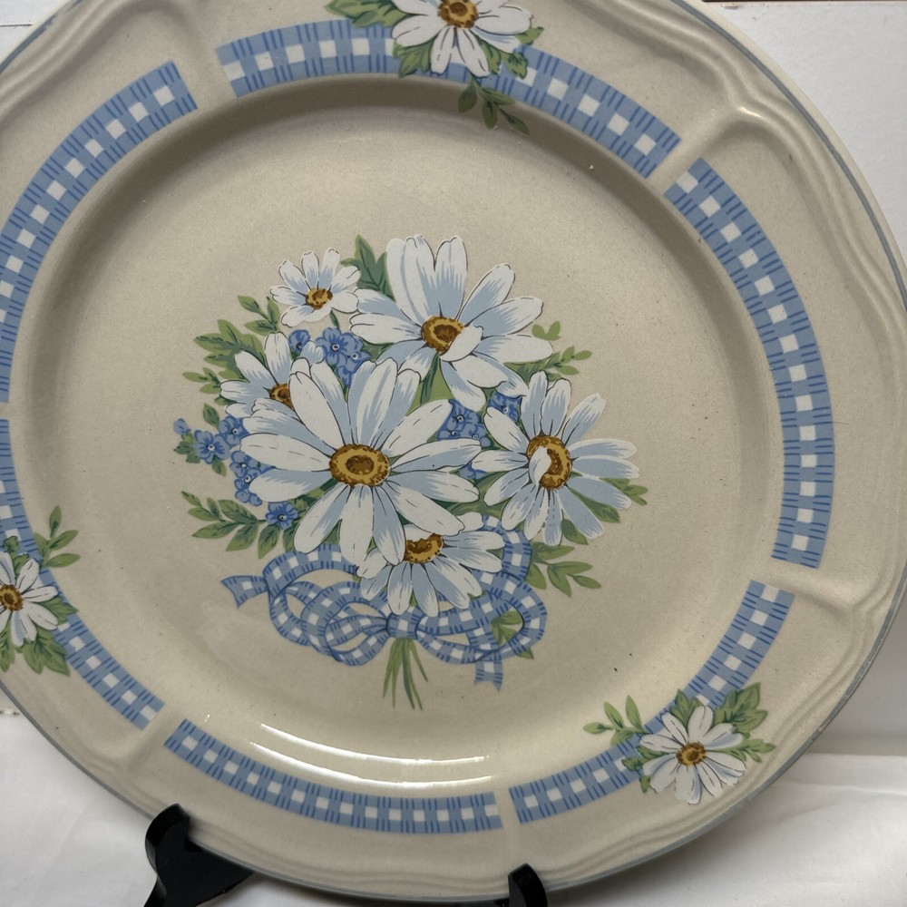 TIENSHAN DAISY BOUQUET 12” Platter