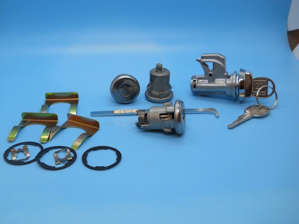 1969  thru 1978 Nova Chevy door trunk and glove locks 2 GM keys