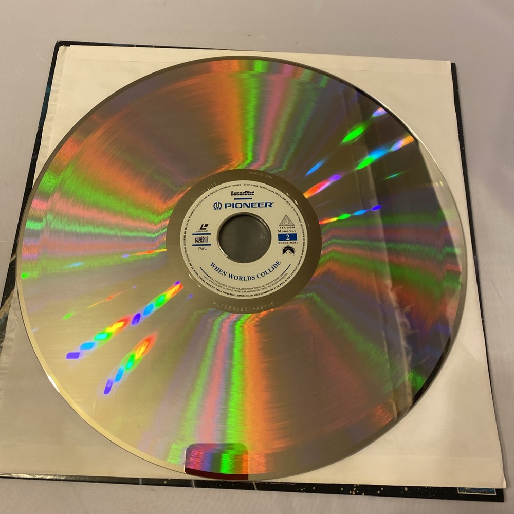When Worlds Collide (1951) UK LaserDisc