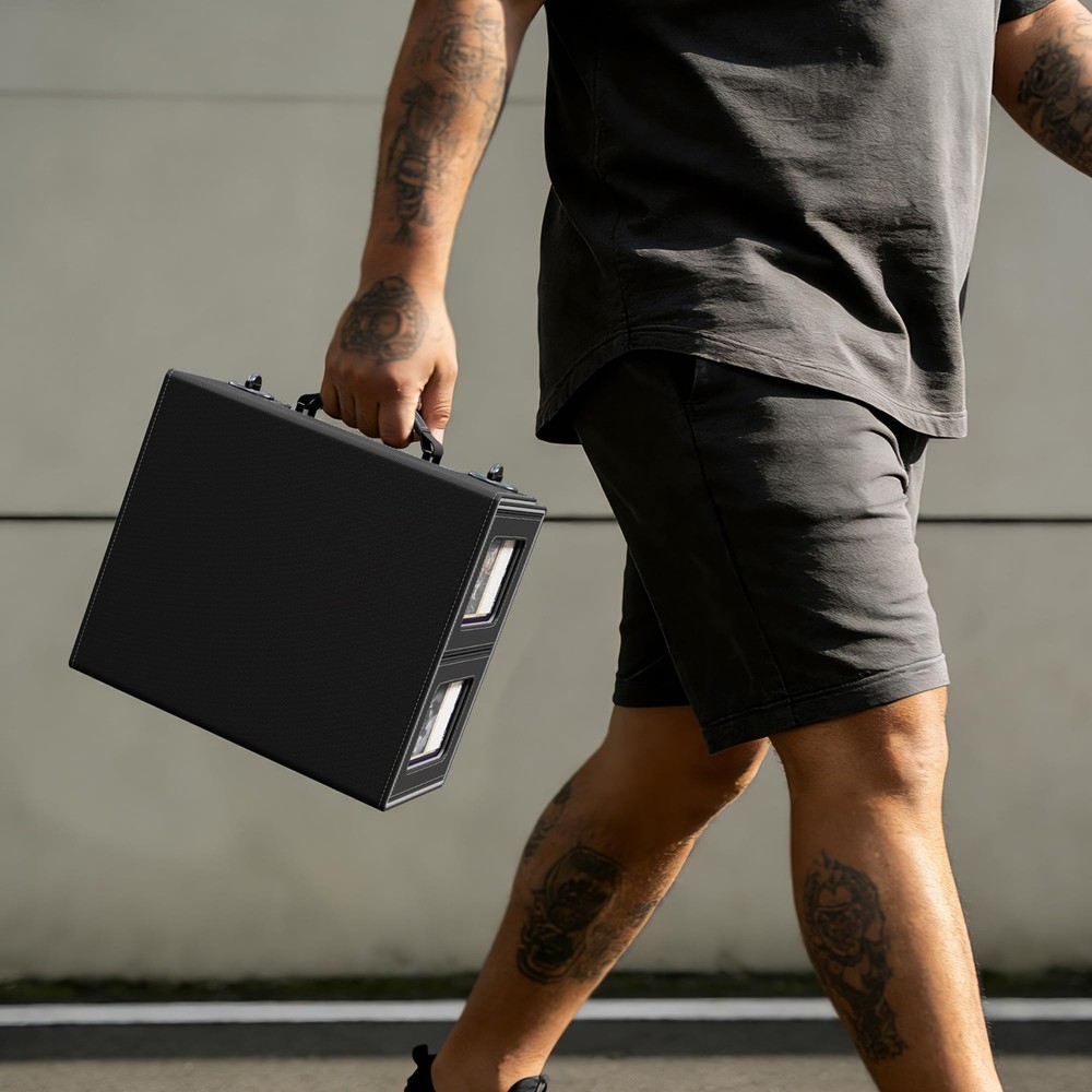 Commander Deck Box for MTG with Handle, Multi Deck Case with Large Dice Tray ...