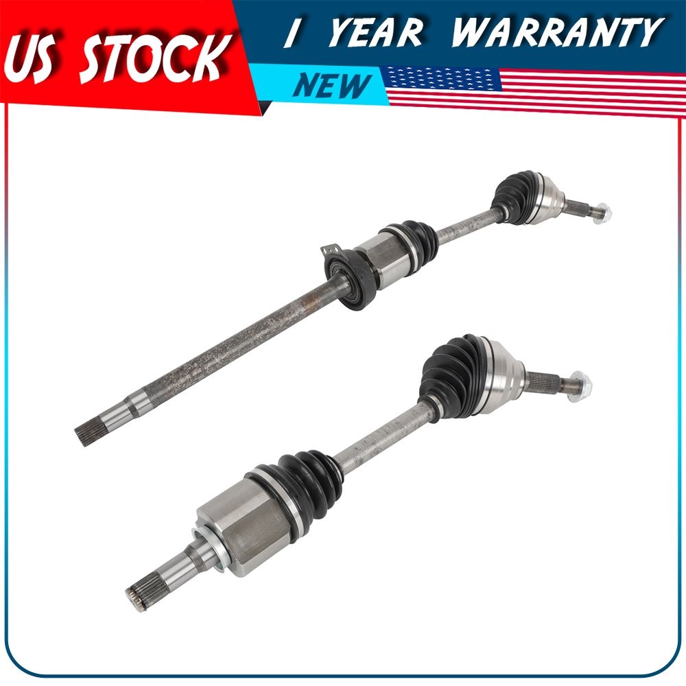 2x FWD Front Left & Right CV Axle Shaft for 2011-2014 Ford Explorer V6 3.5L