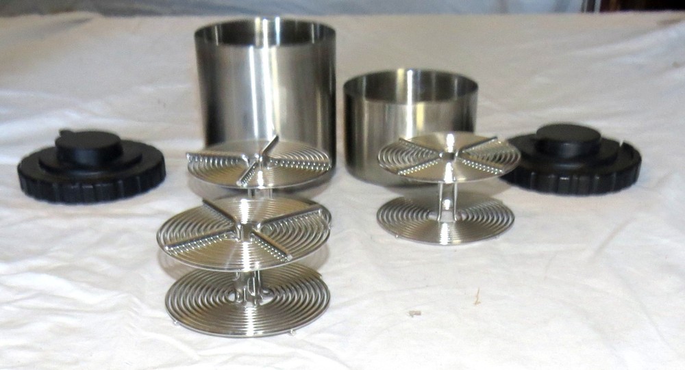 Film Developing  Cans - One Large, One Small