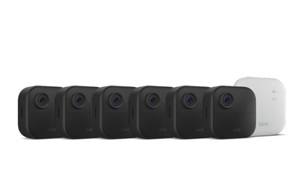 🔥 Blink Outdoor 4 XR HD Smart Security Wireless 6 Camera System w sync module🔥