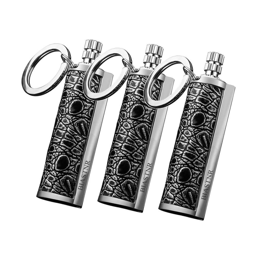 BIASTNR Permanent Match Matchstick Fire Starter - 3 Pack, Medium, Black