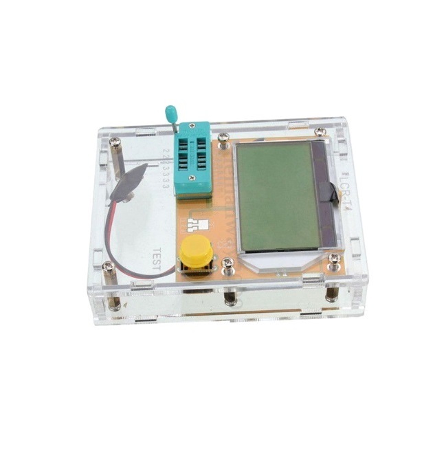 1PCS LCR-T4 Transistor Tester Diode Triode Capacitance LCR ESR Meter Module k9