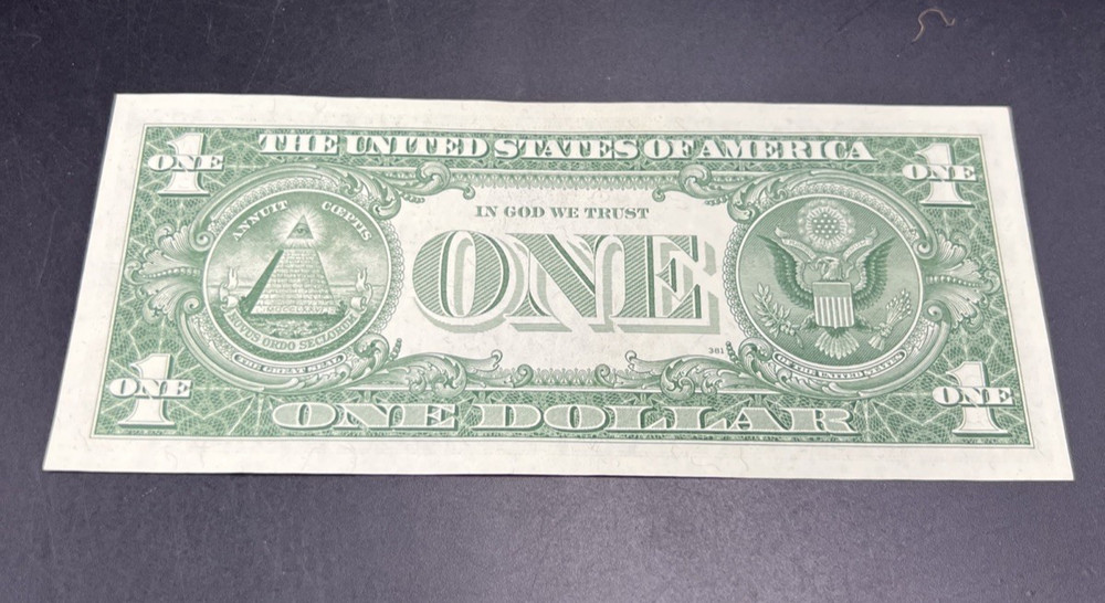 1957 B $1 One Dollar US Silver Certificate UNC Uncirculated #361
