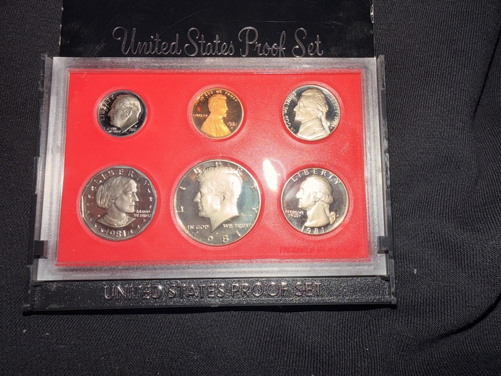 U.S. Proof Coin Set Collection 1968-1989 - Complete Run.