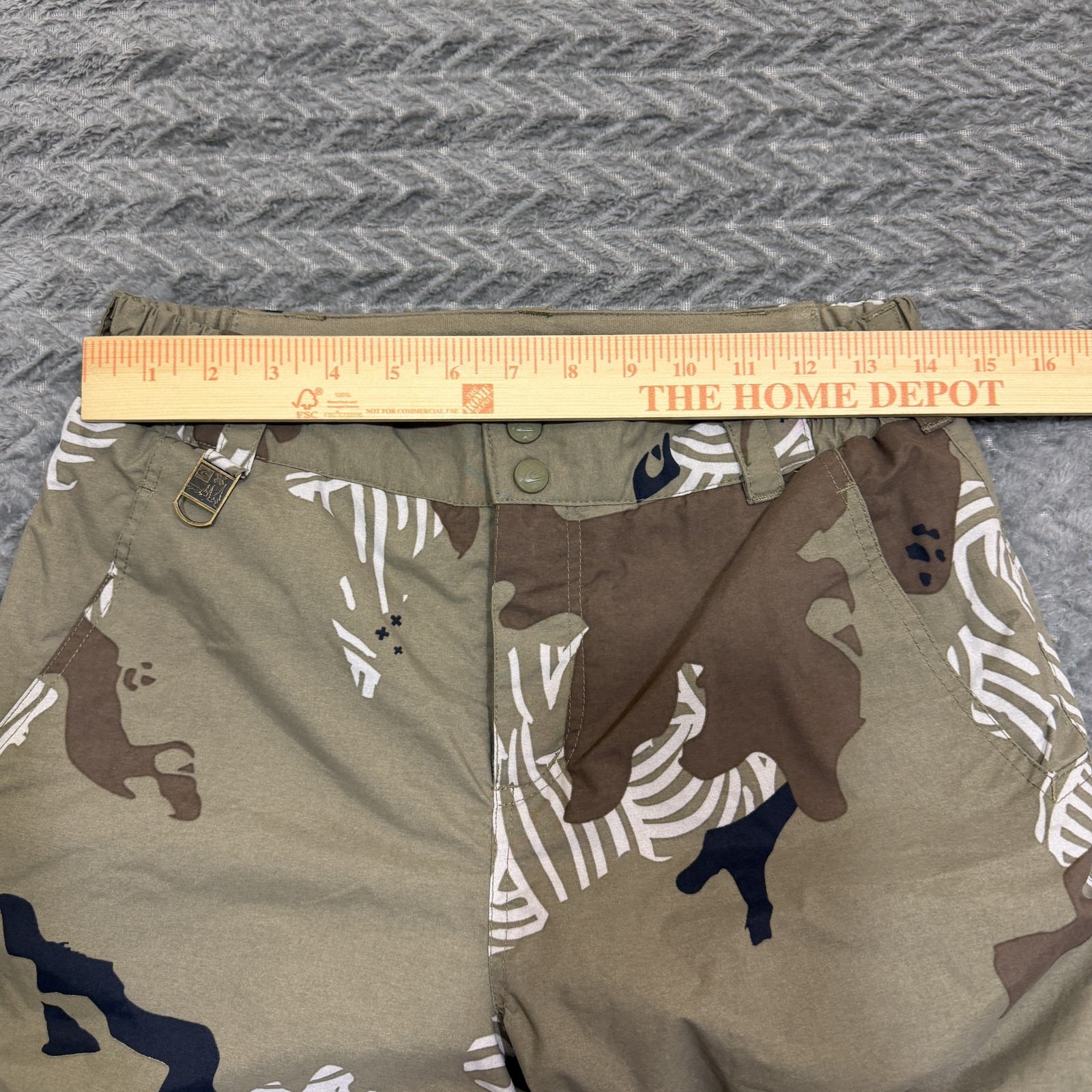 Vintage Y2k Quicksilver Snowboarding Pants Size L Ski Windbreaker Youth