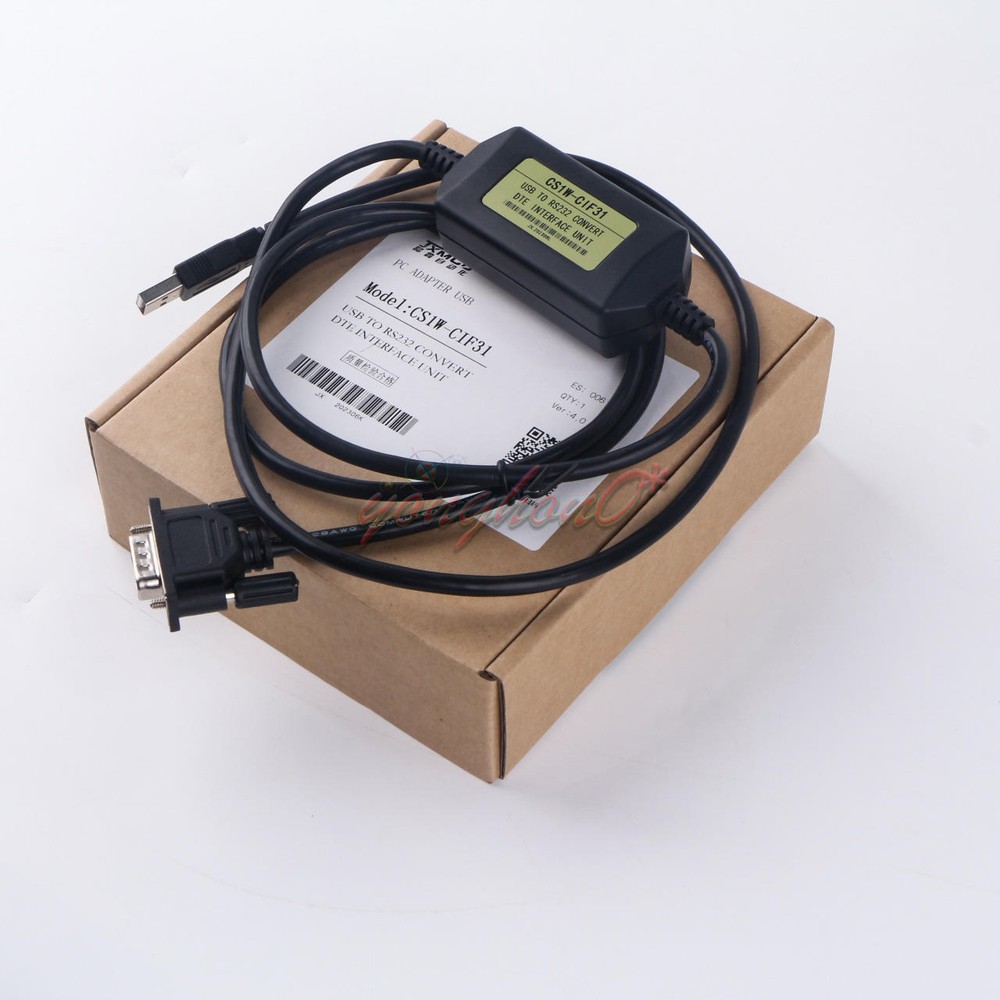 1X USB to RS232 Conversion for  CS1WCIF31 CS1W-CIF31 PLC Programming Cable