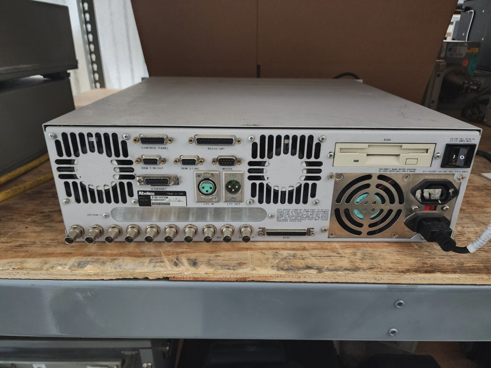 ABEKAS 6100 Media Playback Server READ!