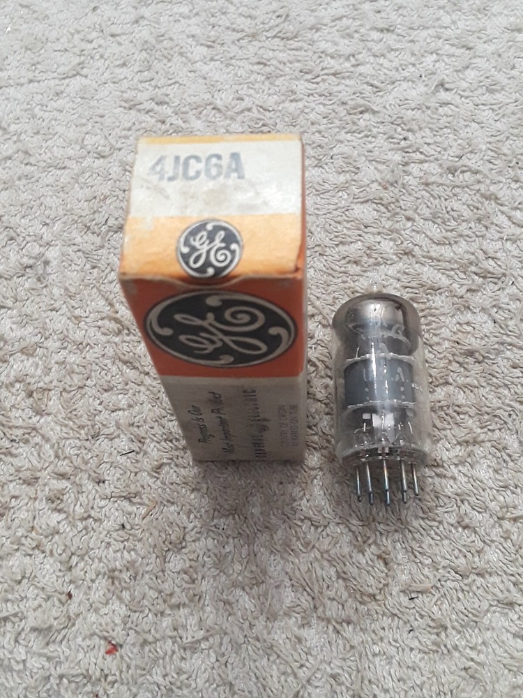 NOS GE 4JC6A Vacuum tube
