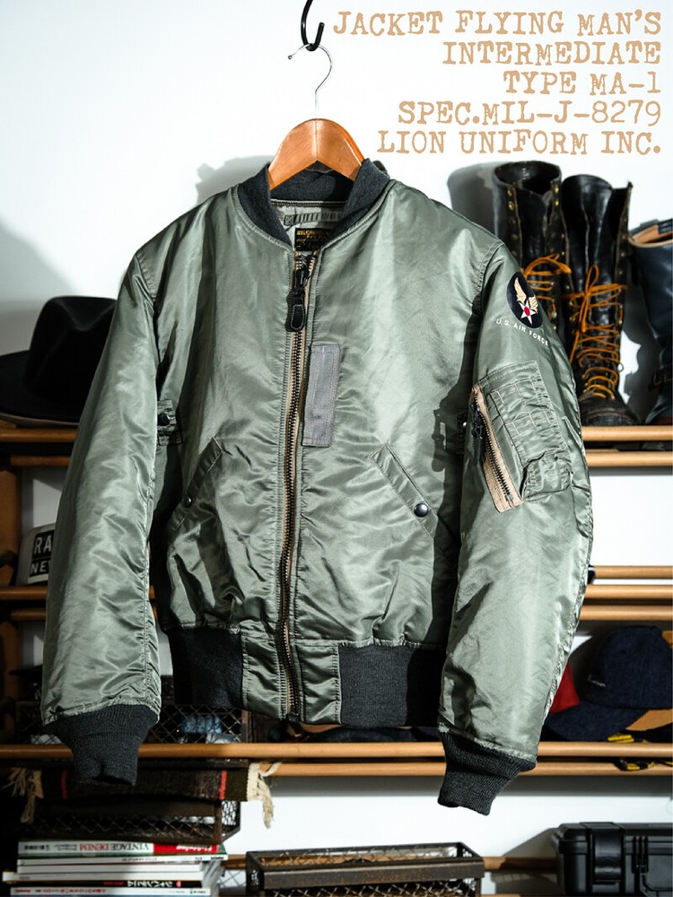 Simons Retro USAF Flying Jacket Military Pilot Flight Jacket Winter Bomber Coat