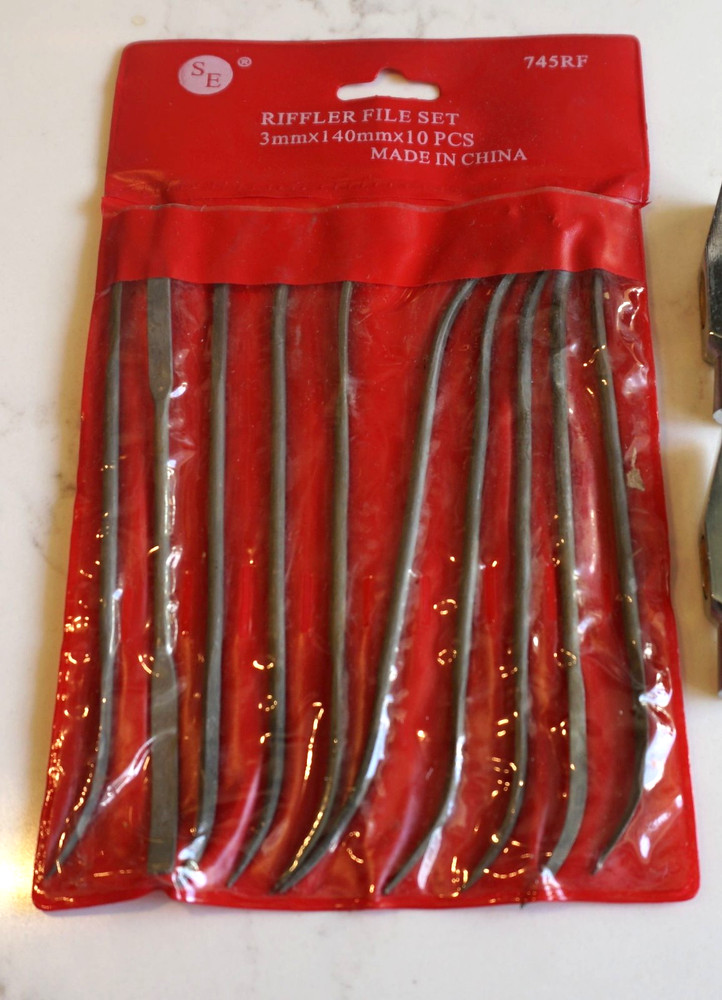 Model Ship Building Tool Lot, Constructo Hammers. Riffler Files. Eurotools