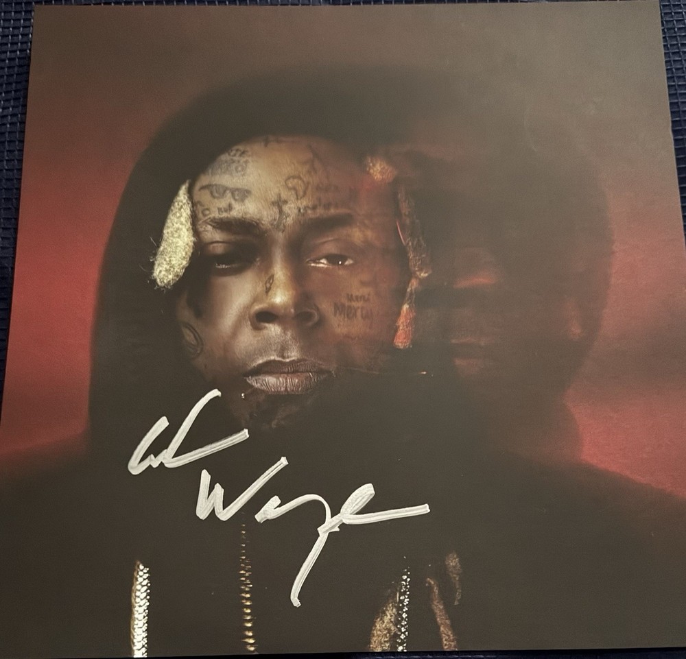 LIL WAYNE Signed/Autographed Tha Carter VI 12x12 Photo W/Vinyl🔥