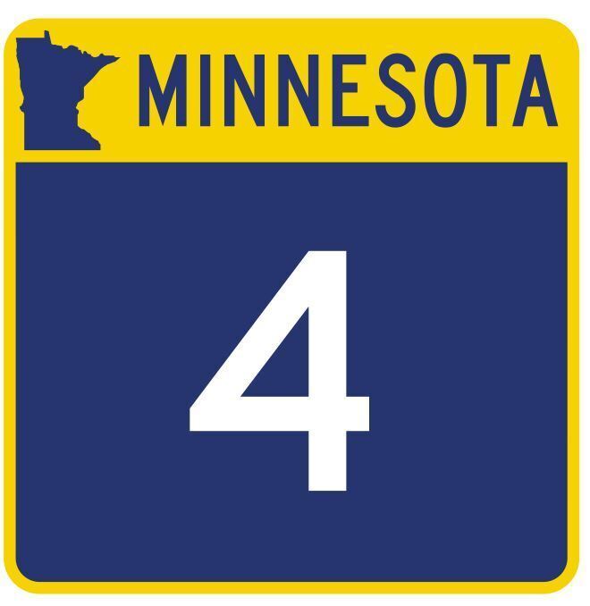 Minnesota State Highway 4 Sticker Decal