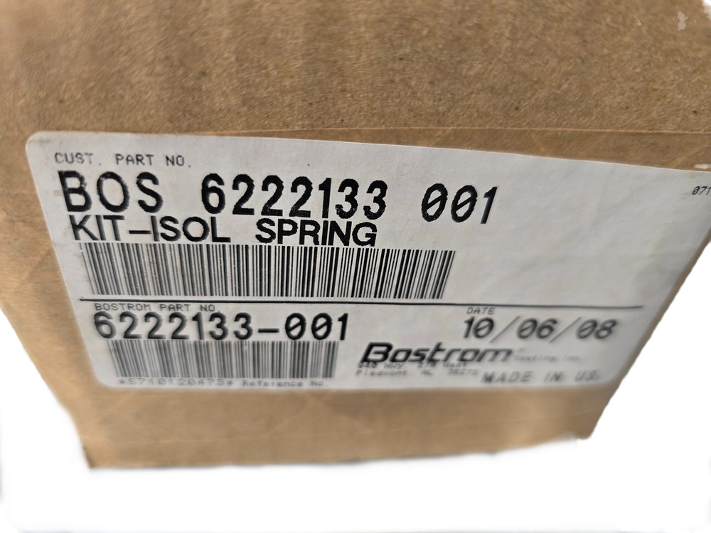6222133-001 | Bostrom Seating KIT-ISOL SPRING