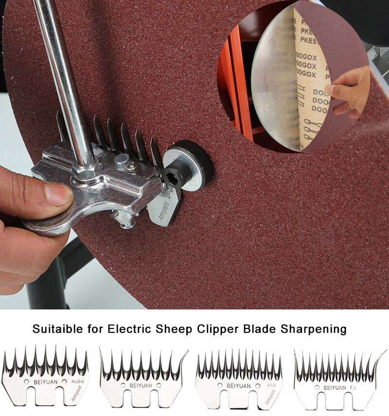 220V Electric Sheep Clipper Blade Sharpener Wool Scissors Grinding Machine//