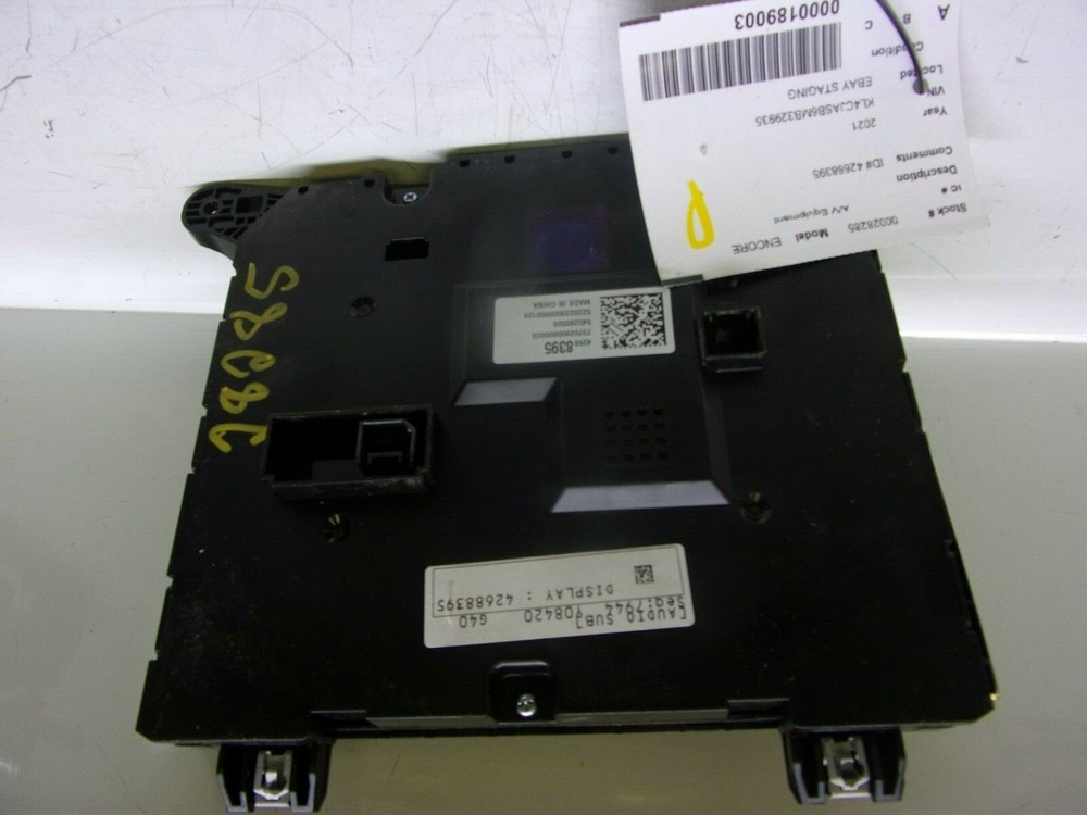 BUICK ENCORE A/V Equipment 2021