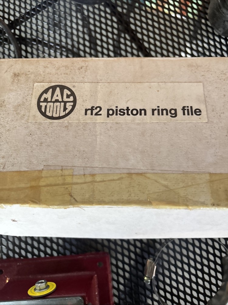 Mac Tools RF2 Piston Ring File w/ Original Box – Used – USA Made-NOS