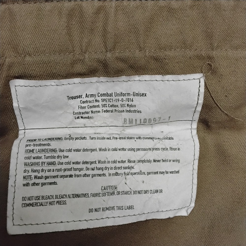 OCP Uniform Set – Coat & Pants – Small Long