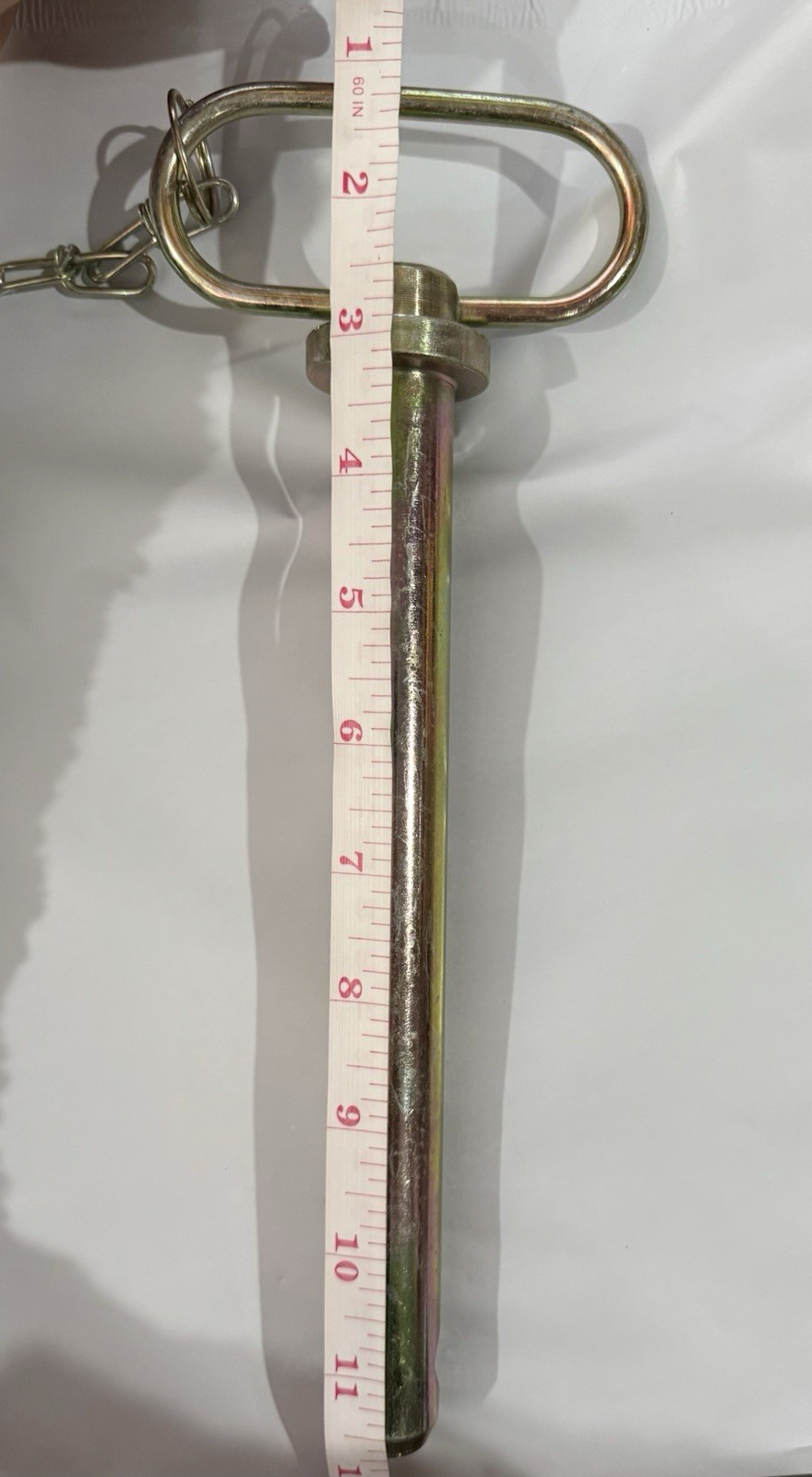 Lot of 2 Goliath 7/8" Tractor Hitch Pin with Chain ~ HP78WC