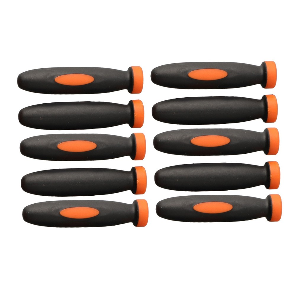 Handles File Rubber Files Handles Replacements Rubber 10Pcs Accessories