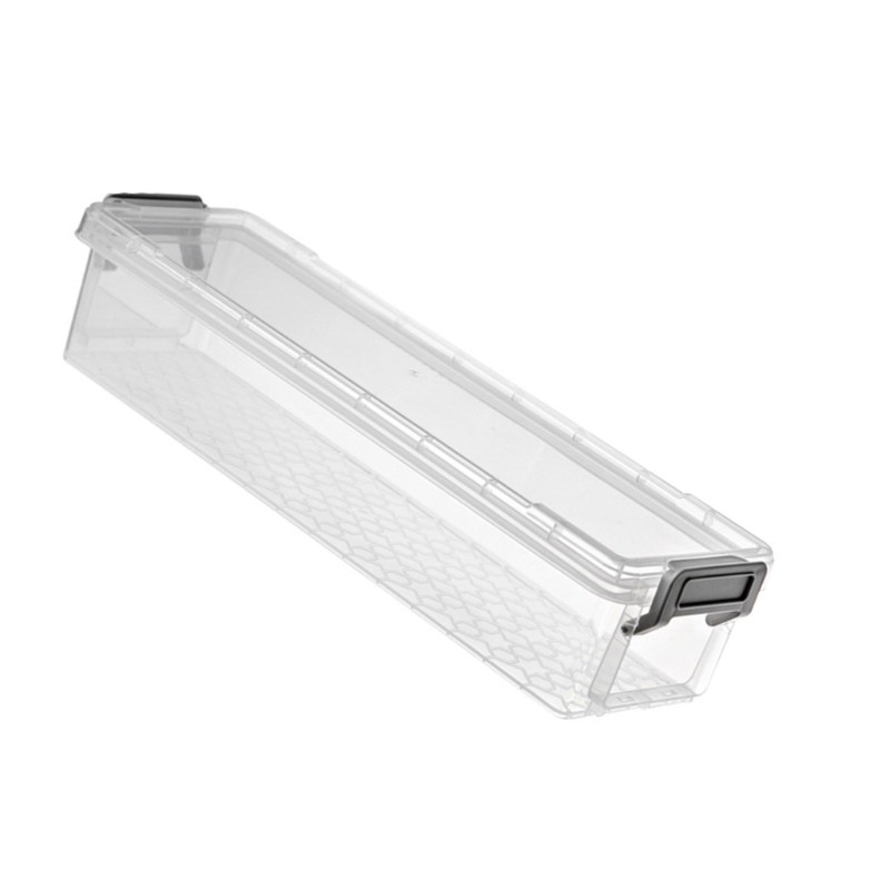 Clear Plastic Storage Bins with Lids, Stackable Storage Containers