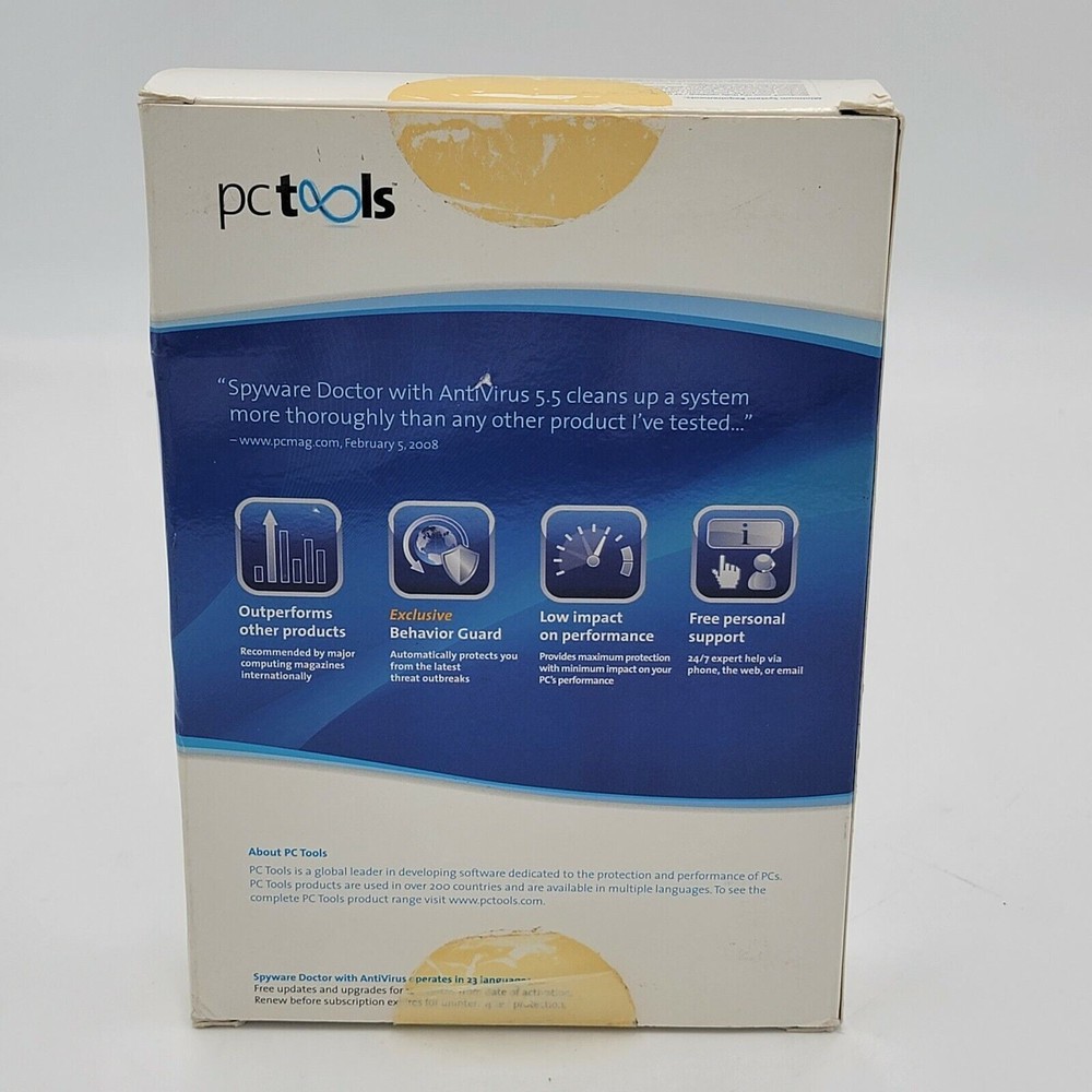 PC Tools Spyware Doctor 2008 Protects Up to 3 Computers