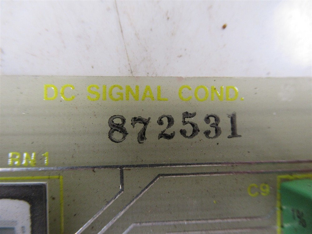 Fluke DC Signal Conditioner Circuit Board 872531 Plug-In Module