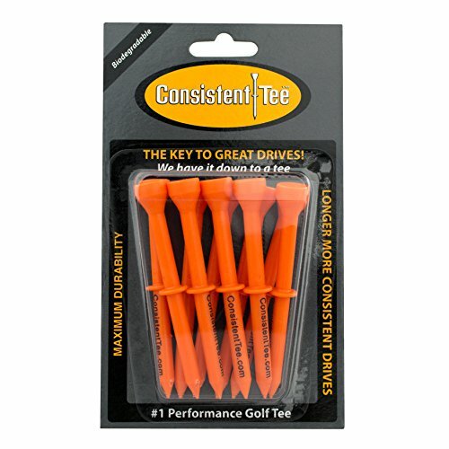 Consistent Golf Tee, Orange