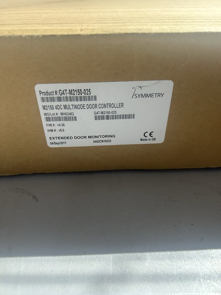 Symmetry G4t-m2150-025 4dc Multi Node Door Controller AMAG