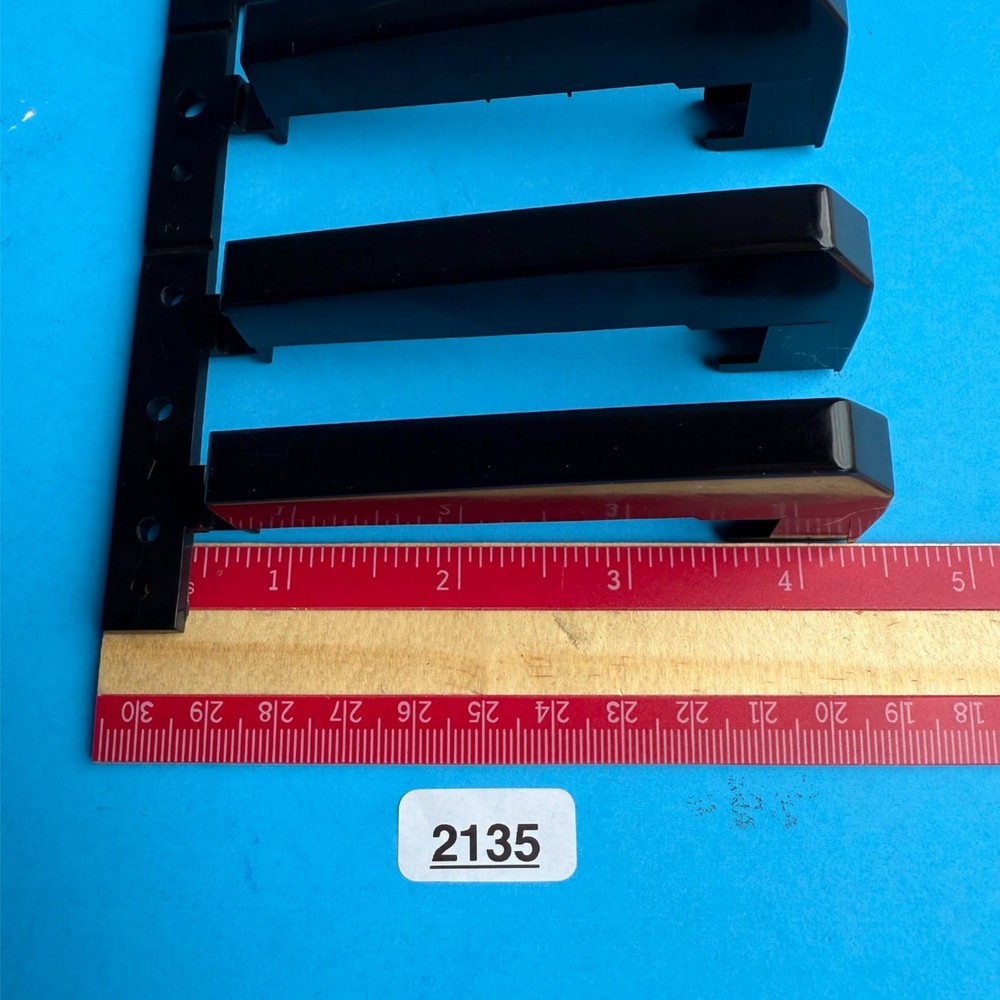 NOVATION LunchKey 25 49 Controller MK2 Part: Black Keys [Sharp-Flat] 5 Key Set