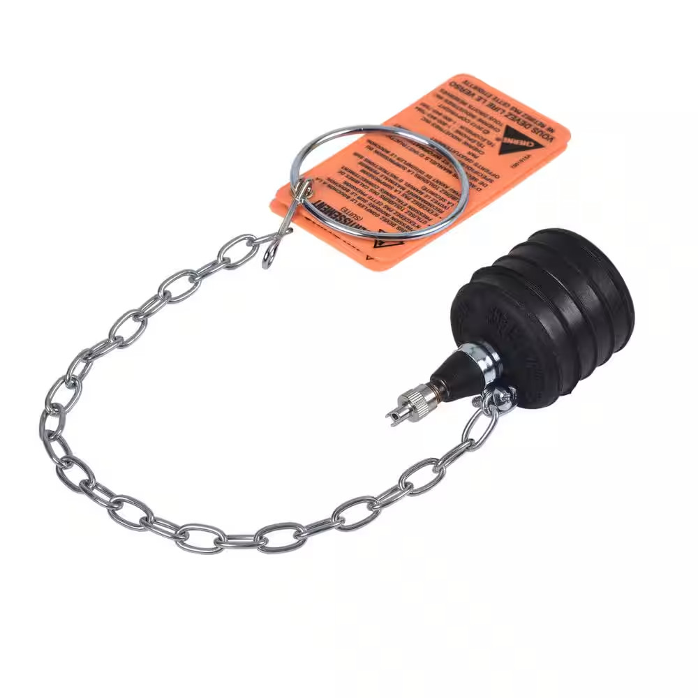 2 In. Rubber Test-Ball Pipe Plug