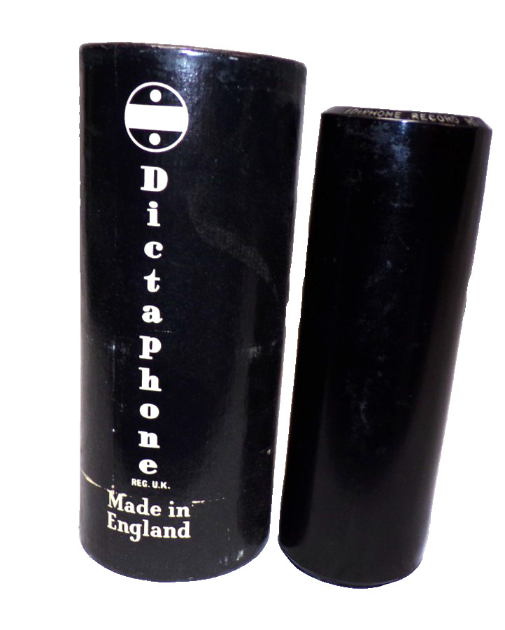 EDIPHONE DICATING CYLINDER PHONOGRAPH RECORD NO. 7