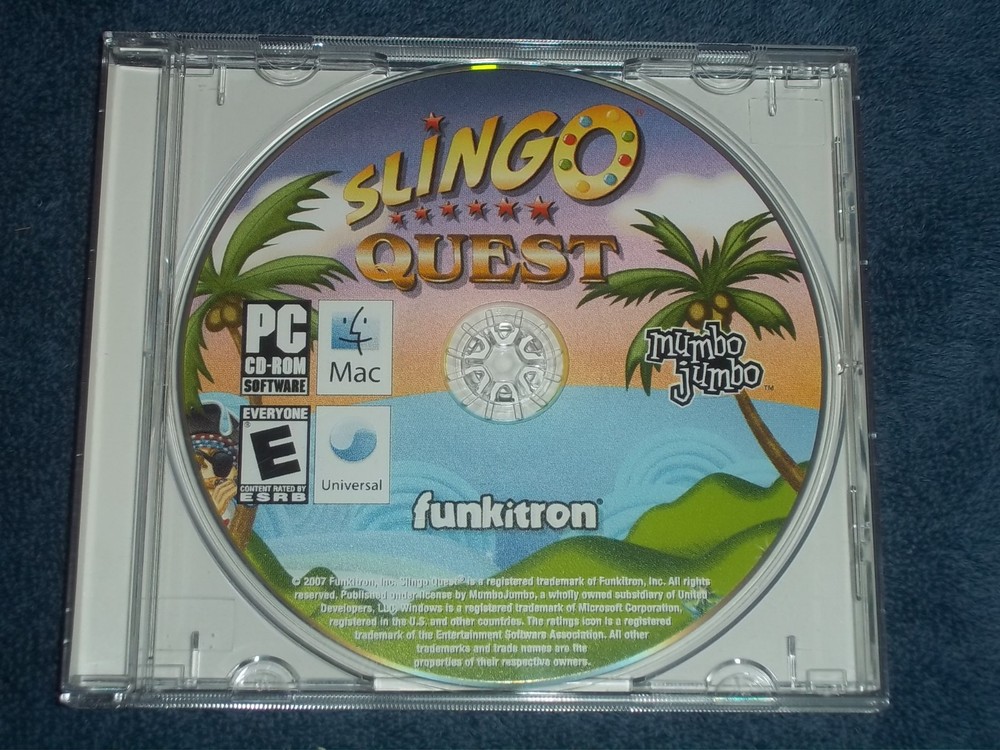 SLINGO QUEST PC GAME (PC, 2007)