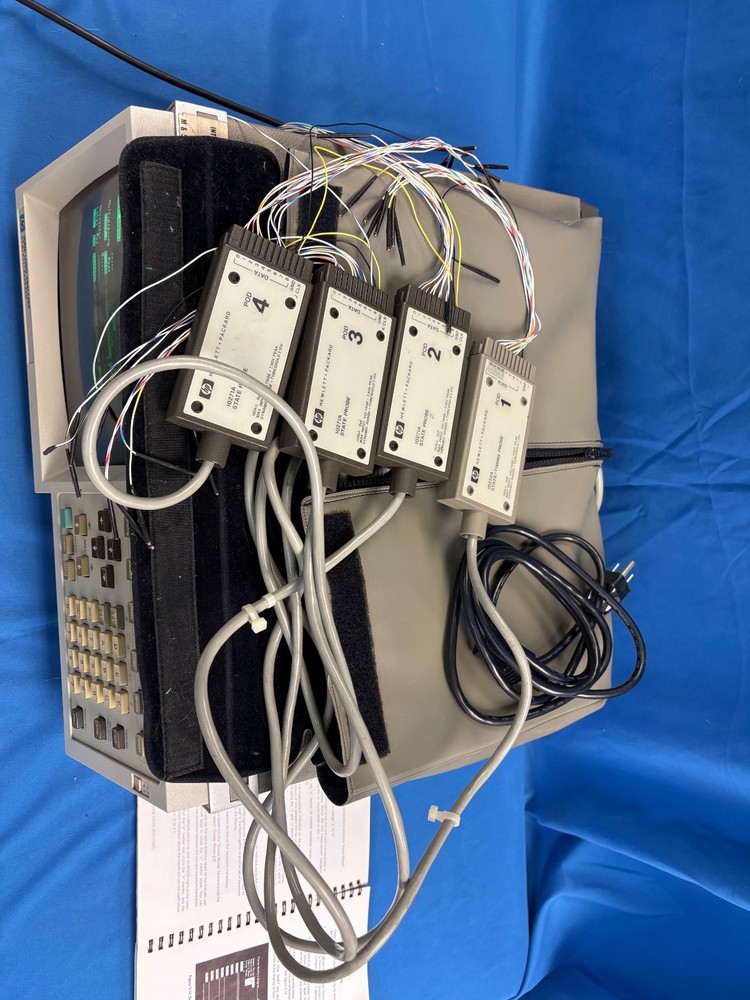HP 1630A Logic Analyzer with Pods / user manual
